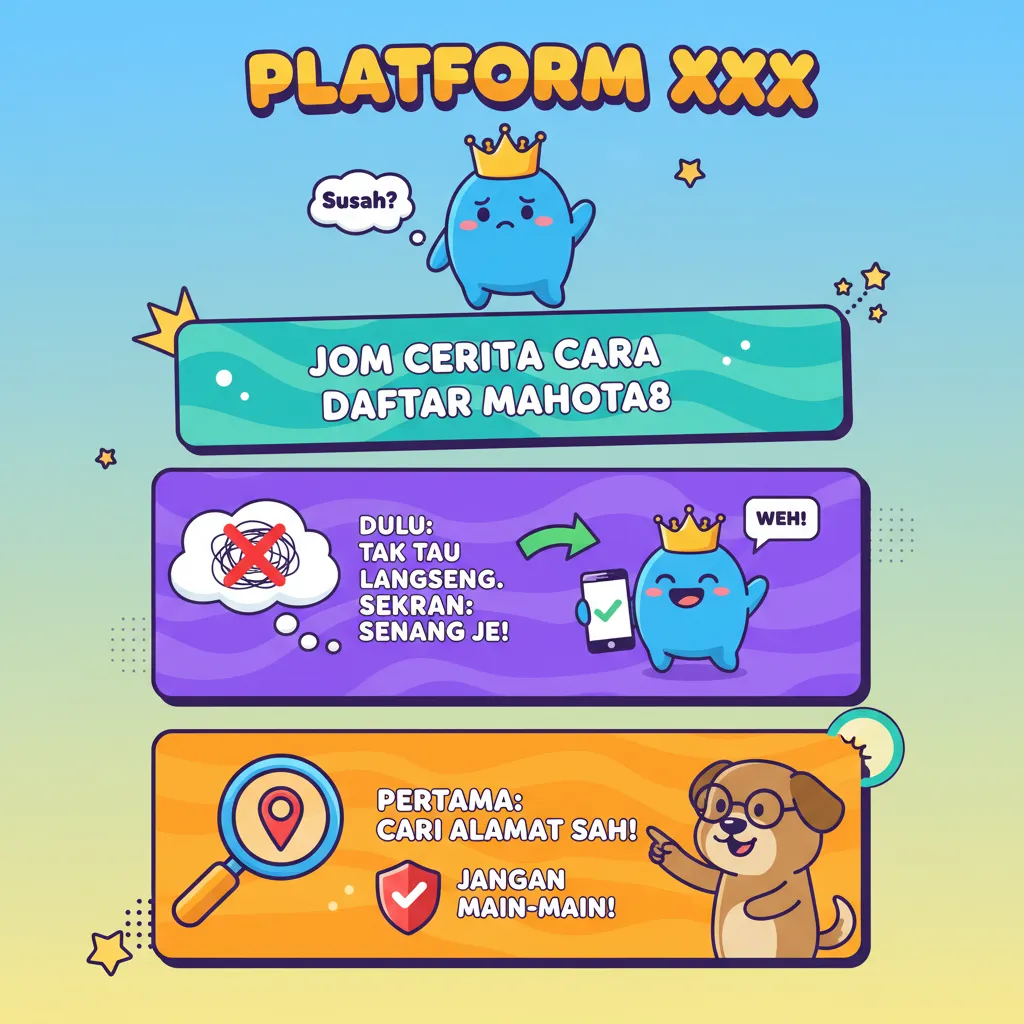 Cara Daftar Mahkota8 di Kasino Dalam Talian