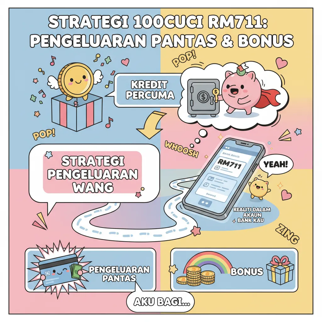 Strategi 100cuci rm711: Pengeluaran Pantas & Bonus