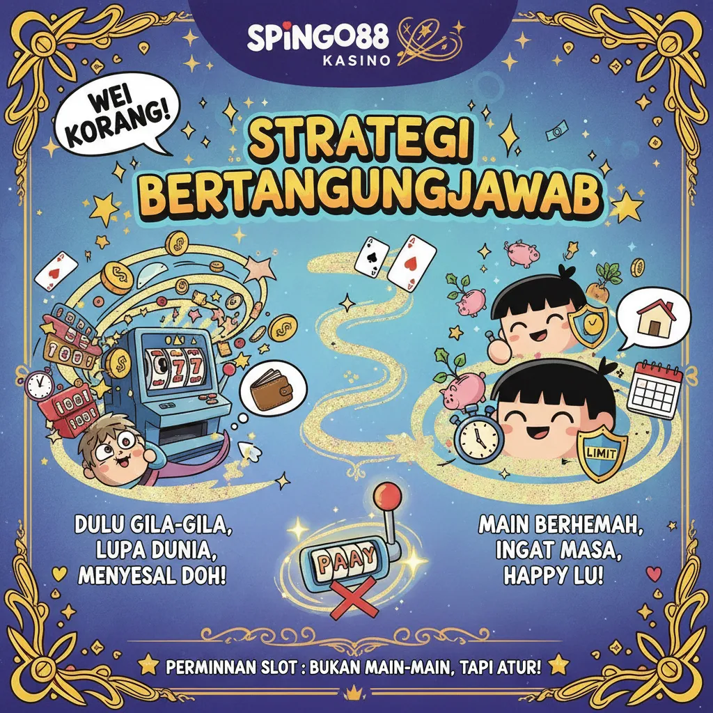 Strategi Perjudian Bertanggungjawab di Spingo88 Kasino